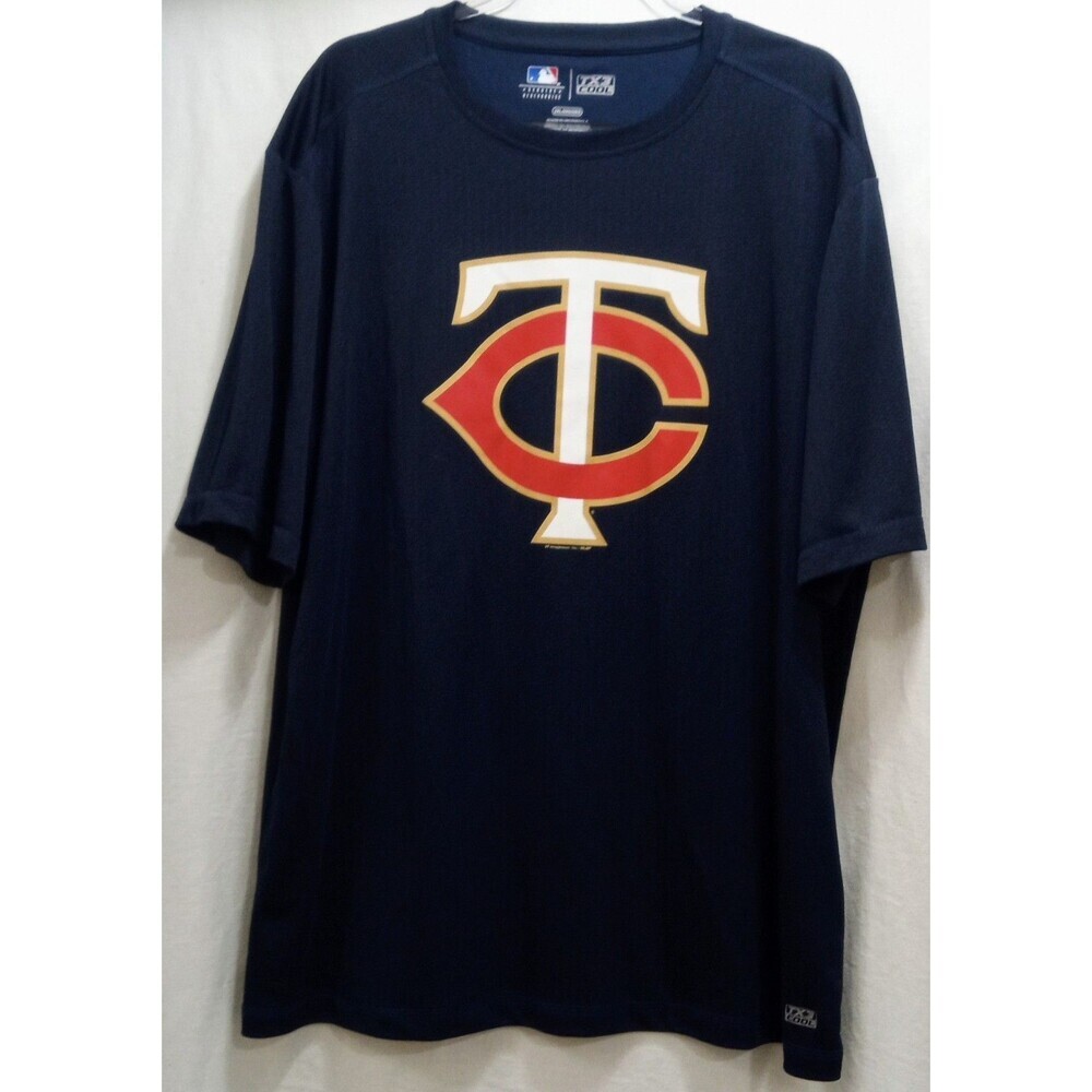 Minnesota Twins T-Shirt Men’s TX3 Cool Athletic MLB Baseball Twin Cities 2XL LNC